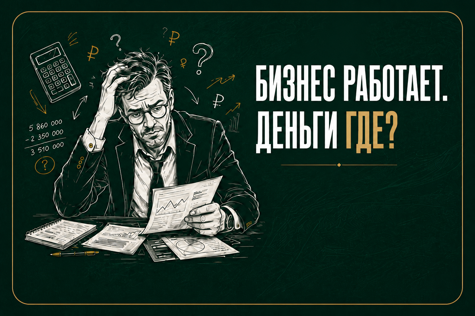 Бизнес работает. Деньги где?